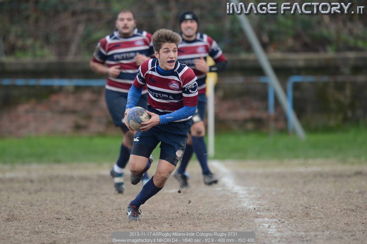 2013-11-17 ASRugby Milano-Iride Cologno Rugby 0731